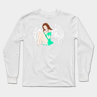 Peaceful Angel Long Sleeve T-Shirt